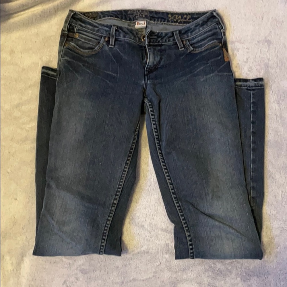 Silver jeans
